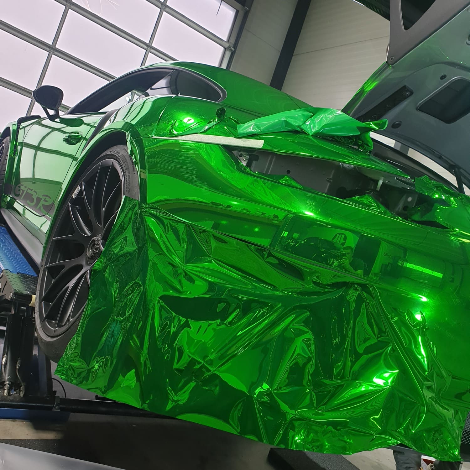 Farbänderungsfolierung Porsche Farbänderungsfolierung Porsche