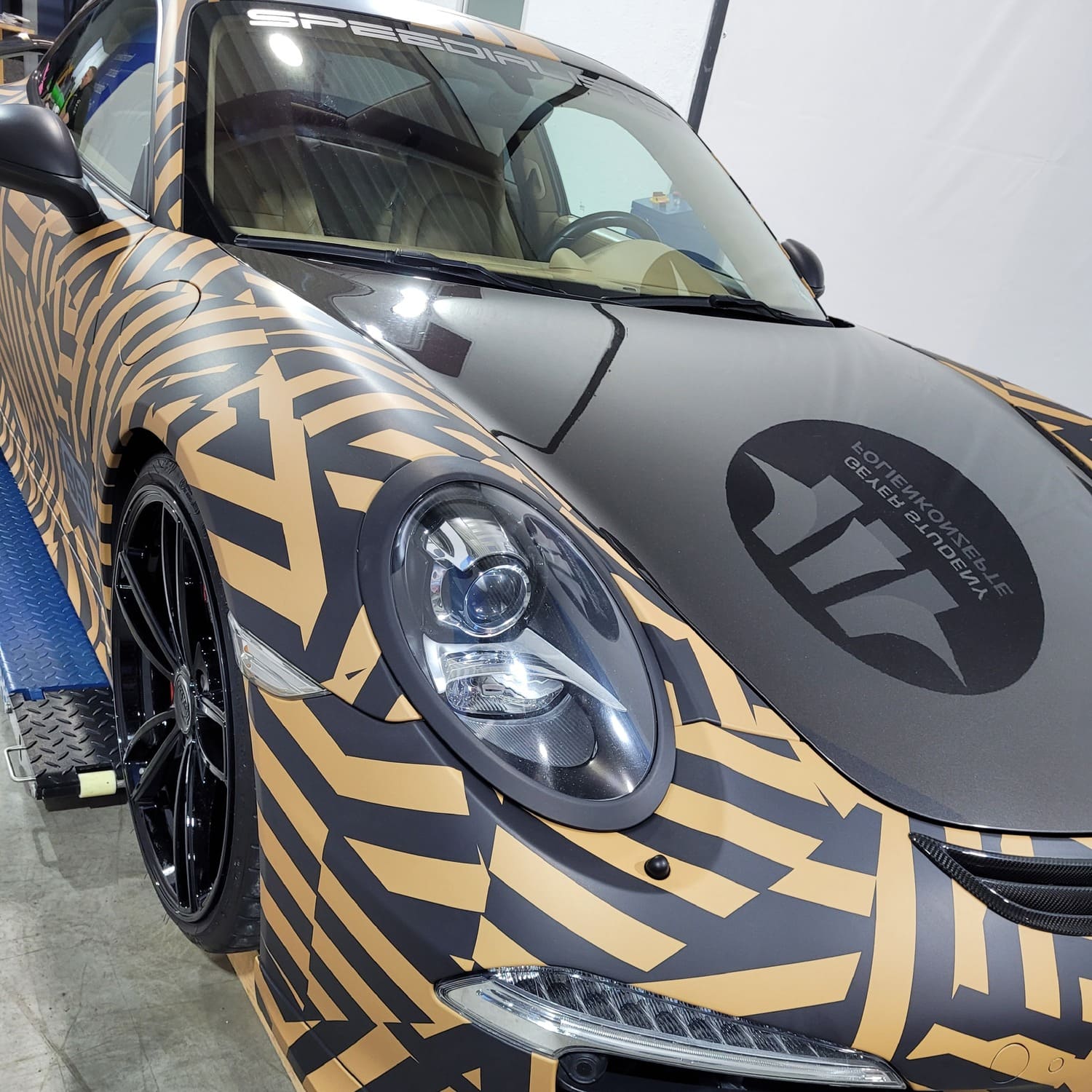 Porsche Musterfolie Porsche Musterfolie